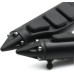 RP0440-1019 Stiletto Motorcycle Foot Pegs Footrests Left + Right for Harley Davidson(all models)