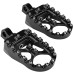 RP0440-1030 Wide Foot Pegs 360°Rotate MX Chopper Bobber Style for Harley Davidson Sportster Softail Touring