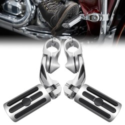 RP0440-1032C Male Mounts Short Foot pegs & Old Version Bracket Set for Harley Davidson(all models)