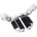 RP0440-1034 Male Mounts Short Foot pegs & Old Version Bracket Set for Harley Davidson(all models)