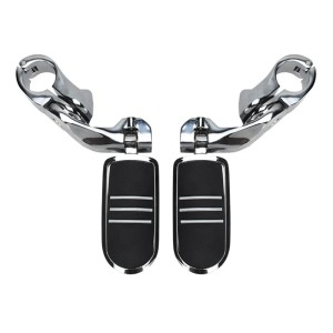 RP0440-1035 Male Mounts Short Foot pegs & Old Version Bracket Set for Harley Davidson(all models)