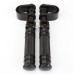 RP0440-1041B 1" 25mm-32mm Crash Bar Engine Guard Highway Foot Peg Clamps Mounts Footrest for Harley Davidson(all models)