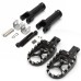 RP0440-1042 Passenger Footrest Foot Rest Pegs Pedals Pad Cover for Harley Softail Deluxe Fatboy Heritage Sport Glide Street Bob FXLR 2018-Later