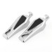 RP0440-1045 Motorcycle Foot Pegs Phantom Footrests Pedals for Harley Davidson(all models)