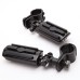RP0440-1051 1-1/4" Highway Foot Pegs Motorcycle Crash Bar Clamps for Harley Davidson(all models)