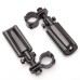 RP0440-1051 1-1/4" Highway Foot Pegs Motorcycle Crash Bar Clamps for Harley Davidson(all models)