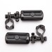 RP0440-1051 1-1/4" Highway Foot Pegs Motorcycle Crash Bar Clamps for Harley Davidson(all models)