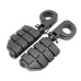RP0440-1053 Male Mounts Foot pegs & New version Bracket Set for Harley Davidson(all models)