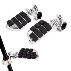 RP0440-1053 Male Mounts Foot pegs & New version Bracket Set for Harley Davidson(all models)