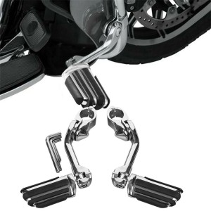 RP0440-1076 Male Mounts Short Foot pegs & Old Version Bracket Set for Harley Davidson(all models)
