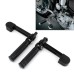 RP0440-1079 Motorcycle Foot Pegs+Footrest Extension Bracket for Harley Touring Softail 883 1200 XL Dyna Fatboy Sportster