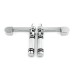 RP0440-1079 Motorcycle Foot Pegs+Footrest Extension Bracket for Harley Touring Softail 883 1200 XL Dyna Fatboy Sportster