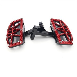 RP0440-1087R Motorcycle Floorboard Front Driver Foot Pegs Footrest For Harley Touring 1993-2023