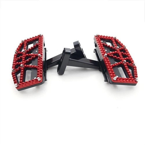RP0440-1087R Motorcycle Floorboard Front Driver Foot Pegs Footrest For Harley Touring 1993-2023