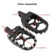 RP0440-1111 Offroad Foot Pegs Wide Footrest Pedals Golden Spike 360 Rotating Chopper Bobber for Harley Davidson Sportster Softail Touring