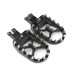 RP0440-1112 Motorcycle Foot Pegs Gear Shift Brake Pedals Toe Shifter Pegs for Harley Softail Models 2018-Later