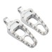 RP0440-1115 MX Foot Pegs Bobber Chopper Footrests Pedals 360 Roating Front Rear Pegs for Harley Softail Models 2018-Later