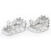 RP0440-1117 Motorcycle Floorboards MX Offroad Foot Pegs Wide Fat Footrest Pedals for Harley Davidson Sportster Softail Touring