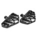 RP0440-1117 Motorcycle Floorboards MX Offroad Foot Pegs Wide Fat Footrest Pedals for Harley Davidson Sportster Softail Touring