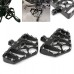 RP0440-1117 Motorcycle Floorboards MX Offroad Foot Pegs Wide Fat Footrest Pedals for Harley Davidson Sportster Softail Touring