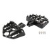 RP0440-1118 Motorcycle Front Floorboards MX Offroad Foot Pegs Wide Fat Footrest Pedals for Harley Softail Models 2018-Later