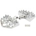 RP0440-1119 Motorcycle Rear Floorboards MX Offroad Foot Pegs Wide Fat Footrest Pedals for Harley Softail Models 2018-Later