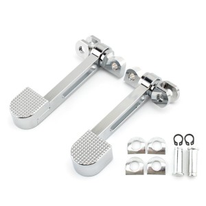 RP0440-2020 Motorcycle Foot Rest Pegs Footrest Extension Bracket for Harley Touring Softail 883 1200 XL Dyna Fatboy Sportster
All H-D Style Mounts (except 2010-2013 Forty Eight, 2011-2013 1200 Custom,2012-2013 Seventy Two)