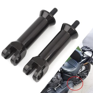 RP0440-2022 Motorcycle Rear Footpeg Support Mount Kit Passenger Footrest Pedal Bracket for Harley Davidson Sportster Softail Touring