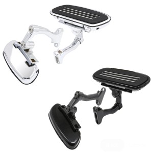 RP0450-1017 Streamliner Passenger Footboard Kit for Harley Touring 1993-Later