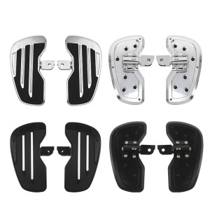 RP0450-1019 Motorcycle Black Rider Footrests Foot Pegs for Harley Softail Models 2018-Later