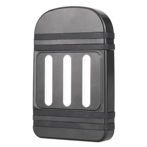 RP0460-2002B Edge Cut Brake Pedal Pad Cover for Harley Touring Electra Street Glide 1996-2013