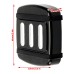 RP0460-2007B Motorcycle Small Foot Pegs Footrest Brake Pedal Pad Cover Black for Harley Dyna Softail FXD FXSTS