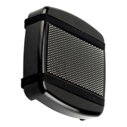 RP0460-2008B Motorcycle CNC Small Brake Pedal Pad Cover Black for Harley Dyna Softail FXD FXSTS