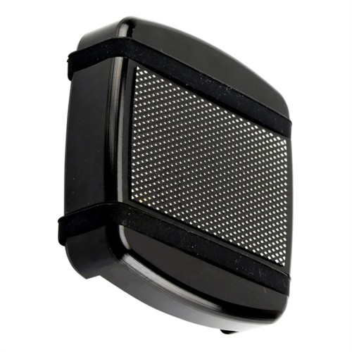 RP0460-2008B Motorcycle CNC Small Brake Pedal Pad Cover Black for Harley Dyna Softail FXD FXSTS
