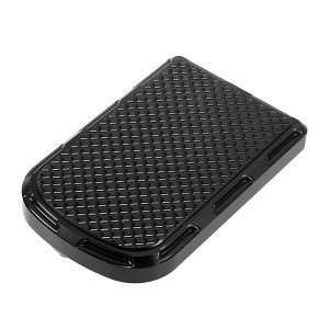 RP0460-2018 Motorcycle Brake Pedal Pad Cover Large Foot Pegs Footrest for Harley Touring Electra Glide Softail Dyna FLTR FLHR FLHT Trike