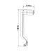 RP0470-1007 Heel/Toe Shift Pegs Front and Rear Levers w/Shifter Pegs for Harley Softail Models 2018-Later