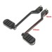 RP0470-1008 Heel/Toe Shift Pegs Front and Rear Levers w/Shifter Pegs for Harley Davidson FL Softail 1986-2017