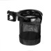 RP3360-4001 Universal Motorcycle Handlebar Cup Holder Metal Drink Basket for Harley Touring Street Glide Softail Breakout Dyna Sportster
