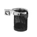 RP3360-4001 Universal Motorcycle Handlebar Cup Holder Metal Drink Basket for Harley Touring Street Glide Softail Breakout Dyna Sportster
