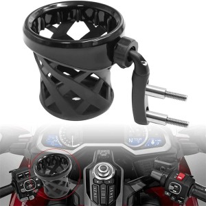 RP3360-4014 Motorcycle Cupholder Support Water Cup Bracket Drink Bottle Holder for Harley Road King Electra Glide Sportster Dyna Softail 1996-UP