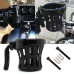 RP3360-4015 Motorcycle Cupholder Support Water Cup Bracket Drink Bottle Holder for Harley Road King Electra Glide Sportster Dyna Softail 1996-UP