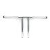 RP9910-1002 10" Rise 1.25" T-Bar Handlebars Fit for Harley-Davidson FLST, FXST, Sportster XL, DYNA, LOWRIDER, 49 Sportster, including Throttle-by-wire models