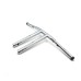 RP9910-1004 12" Rise 1.25" T-Bar Handlebars Fit for Harley-Davidson FLST, FXST, Sportster XL, DYNA, LOWRIDER, 50 Sportster, including Throttle-by-wire models