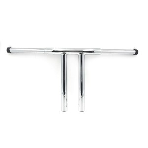 RP9910-1004 12" Rise 1.25" T-Bar Handlebars Fit for Harley-Davidson FLST, FXST, Sportster XL, DYNA, LOWRIDER, 50 Sportster, including Throttle-by-wire models