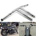 RP9910-1004 12" Rise 1.25" T-Bar Handlebars Fit for Harley-Davidson FLST, FXST, Sportster XL, DYNA, LOWRIDER, 50 Sportster, including Throttle-by-wire models