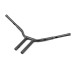 RP9910-1005 14" Rise 1.25" T-Bar Handlebars Fit for Harley-Davidson FLST, FXST, Sportster XL, DYNA, LOWRIDER, 50 Sportster, including Throttle-by-wire models