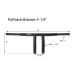 RP9910-1008 8" Rise 1.25" T-Bar Handlebar Drag Bar for All Harley-Davidson FLST, FXST, Sportster XL, DYNA, LOWRIDER, 48 Sportster, including Throttle-by-wire models