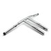 RP9910-1011 16" Rise 1.25" T-Bar Handlebar Drag Bar for All Harley-Davidson FLST, FXST, Sportster XL, DYNA, LOWRIDER, 48 Sportster, including Throttle-by-wire models