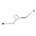 RP9910-1012 10" MX T-Bar Handlebar for All Harley-Davidson FLST, FXST, Sportster XL, DYNA, LOWRIDER, 48 Sportster, including Throttle-by-wire models