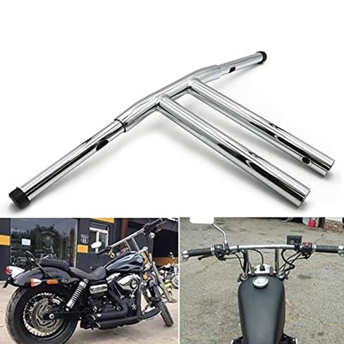 RP9910-1014 14" MX T-Bar Handlebar for All Harley-Davidson FLST, FXST, Sportster XL, DYNA, LOWRIDER, 48 Sportster, including Throttle-by-wire models